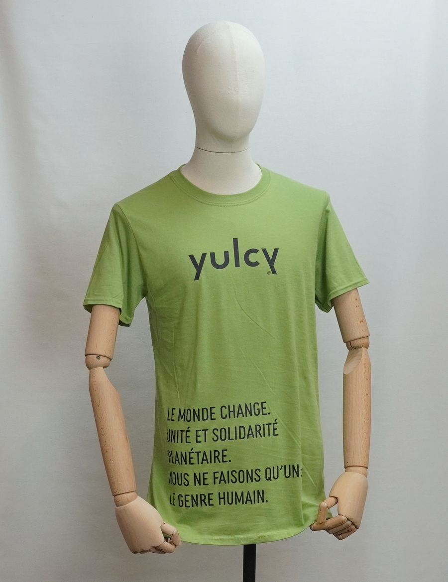 LE MESSAGE • T-SHIRT • kiwi green